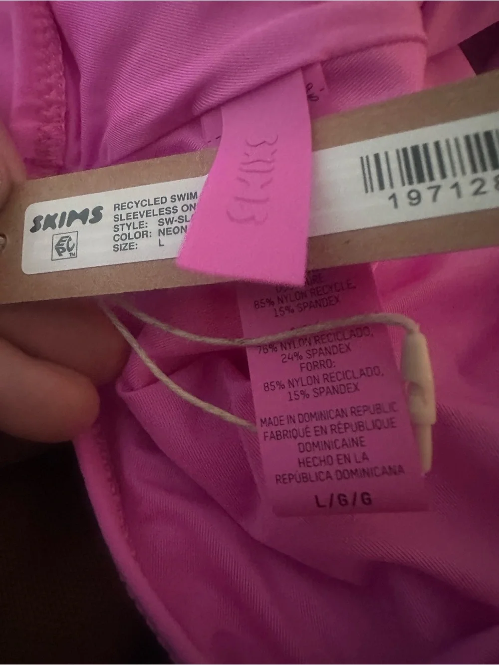 SKIMS sleek pink